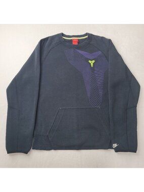 Nike Kobe Bryant DRI-FIT Standard Issue Men's Black Basketball Sweatshirt Size M